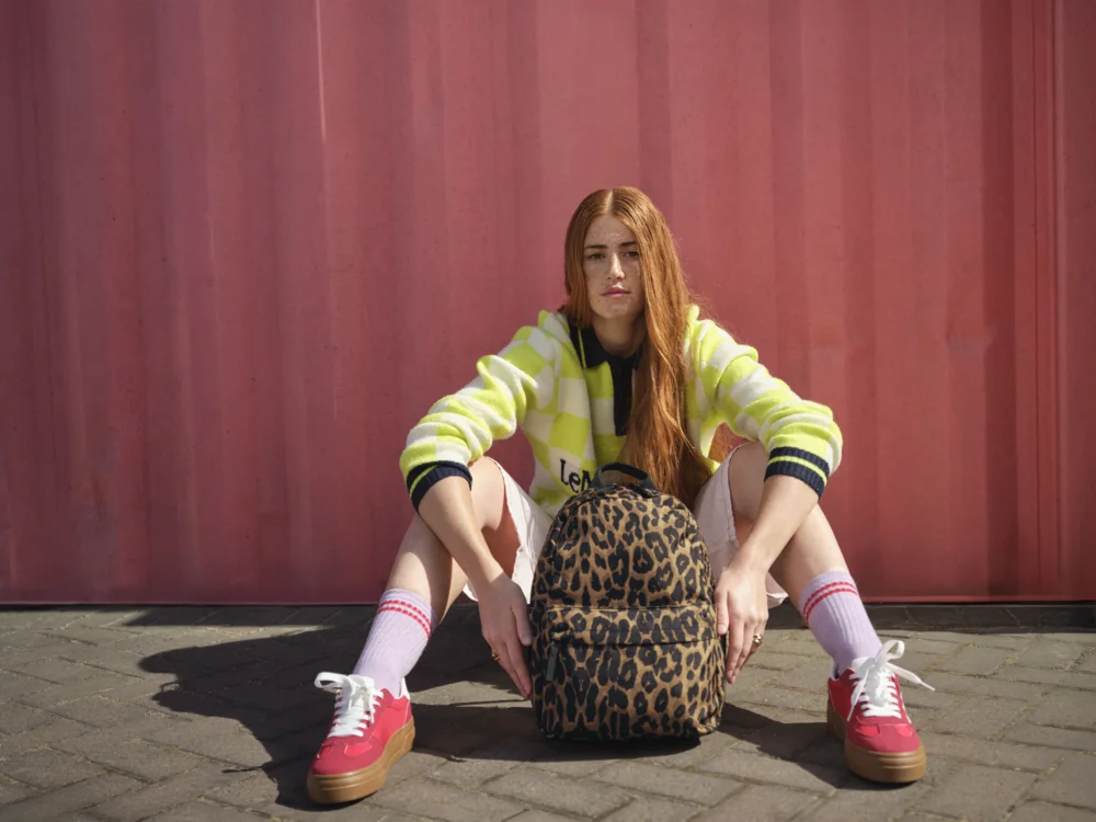 Mini Rucksack "Leopard Print"