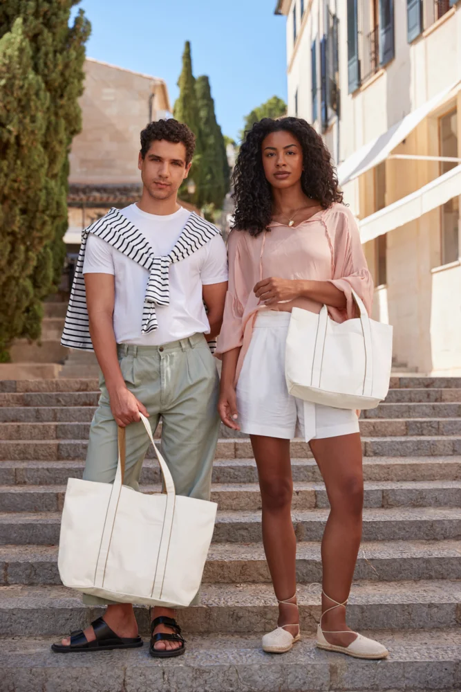Mittelgroßer Shopper "Courtside"