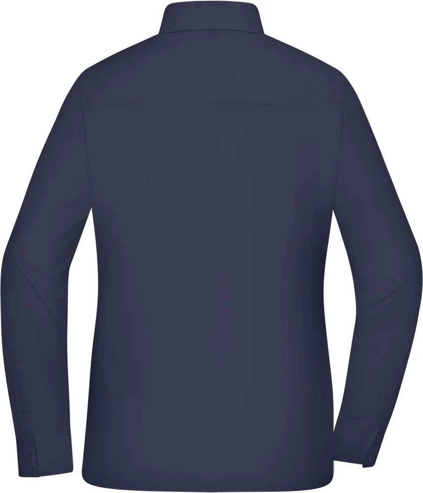 Mix Popeline Bluse langarm