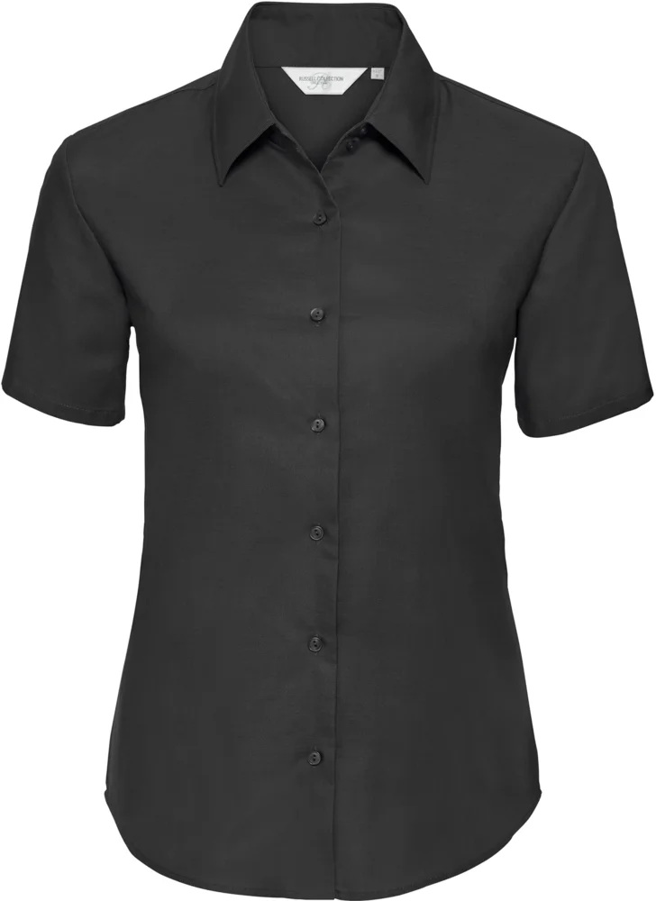 Oxford Bluse kurzarm