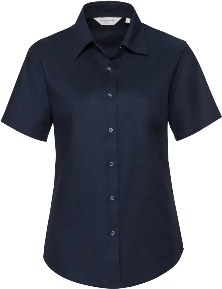 Oxford Bluse kurzarm