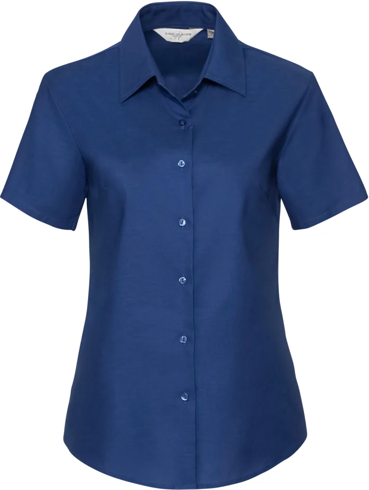 Oxford Bluse kurzarm