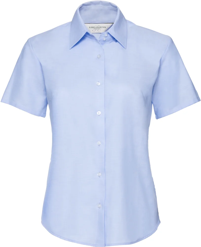 Oxford Bluse kurzarm