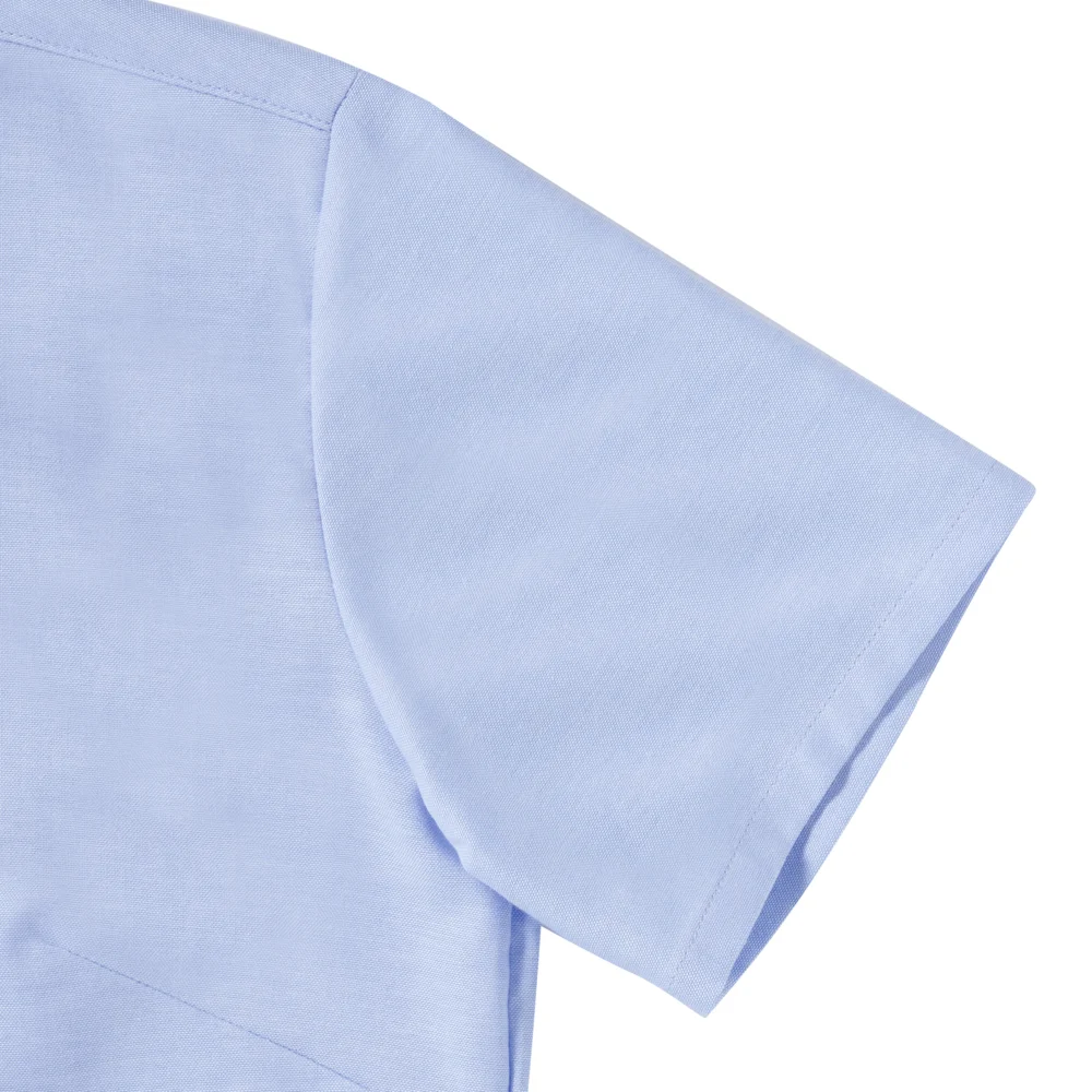 Oxford Bluse kurzarm