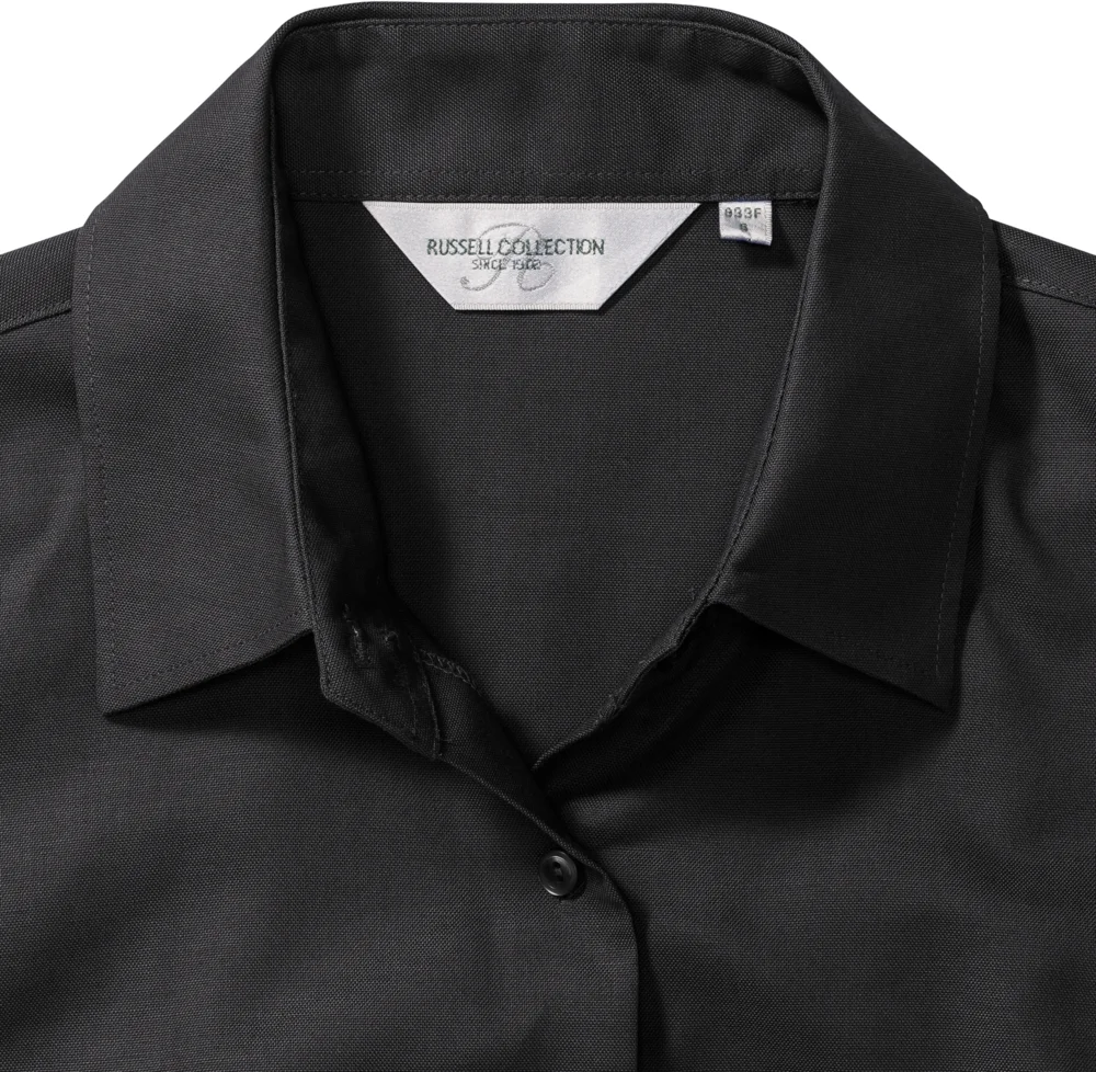 Oxford Bluse kurzarm