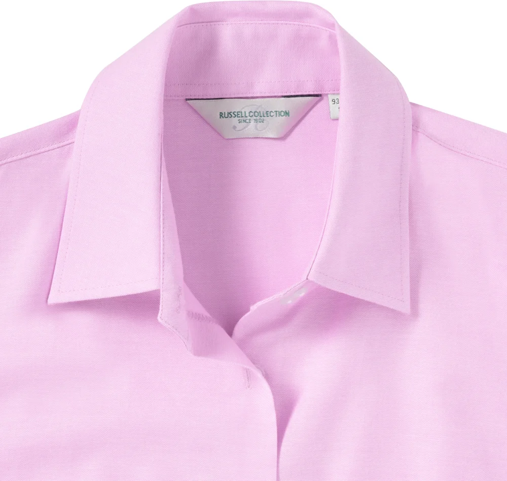 Oxford Bluse kurzarm