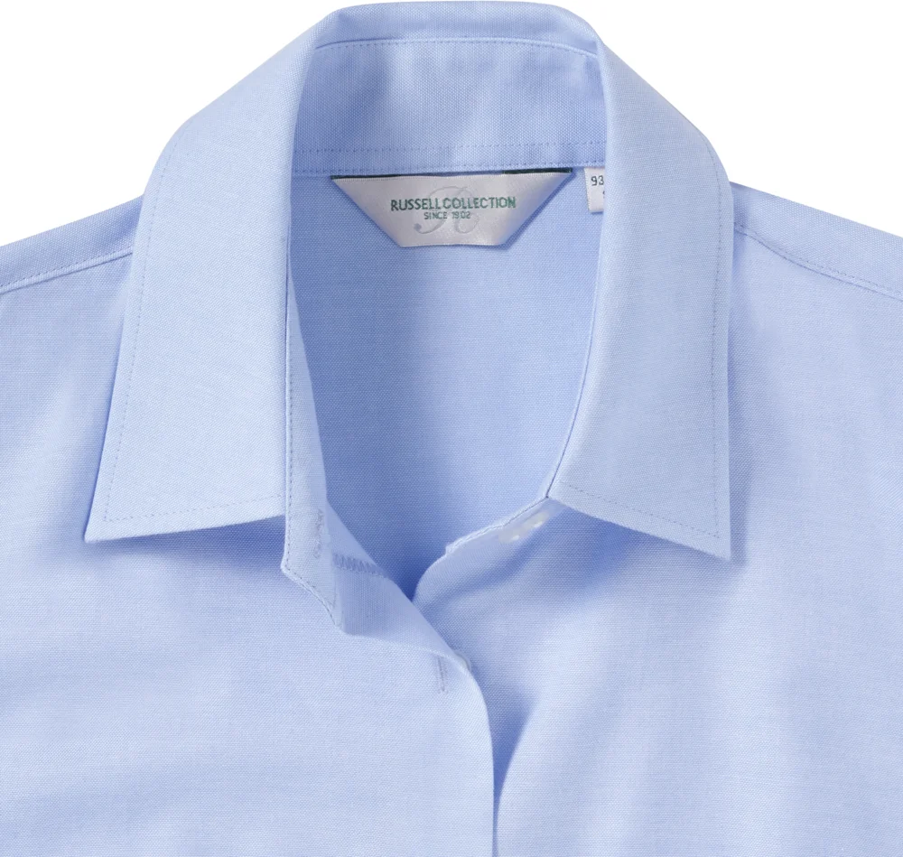 Oxford Bluse kurzarm