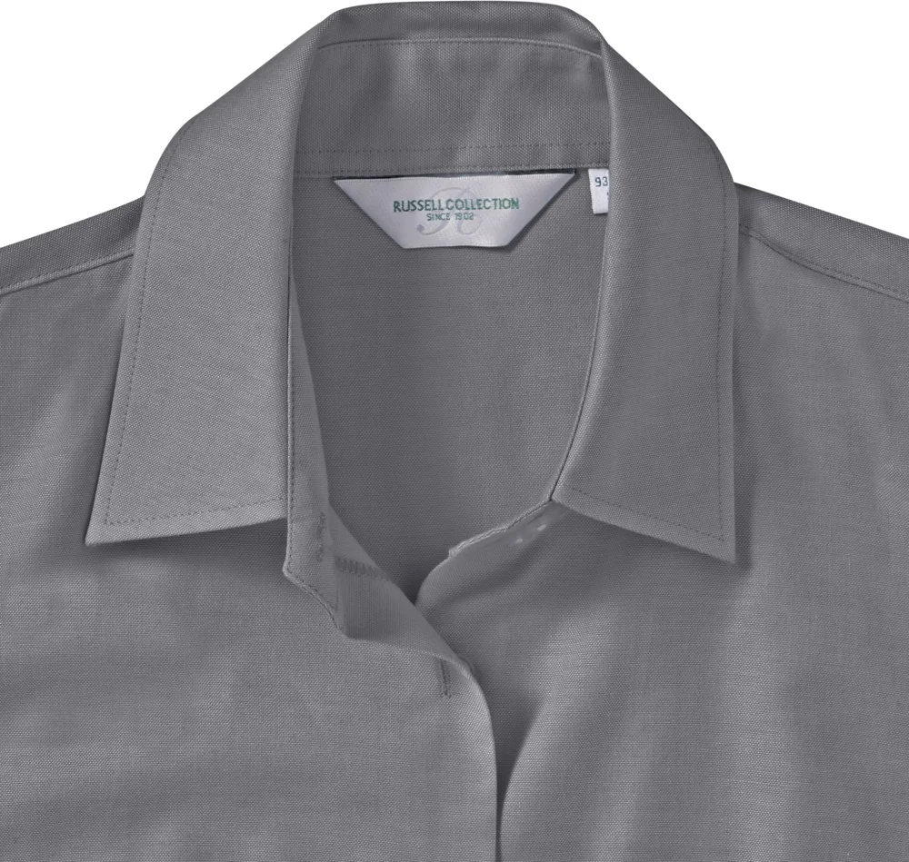 Oxford Bluse kurzarm