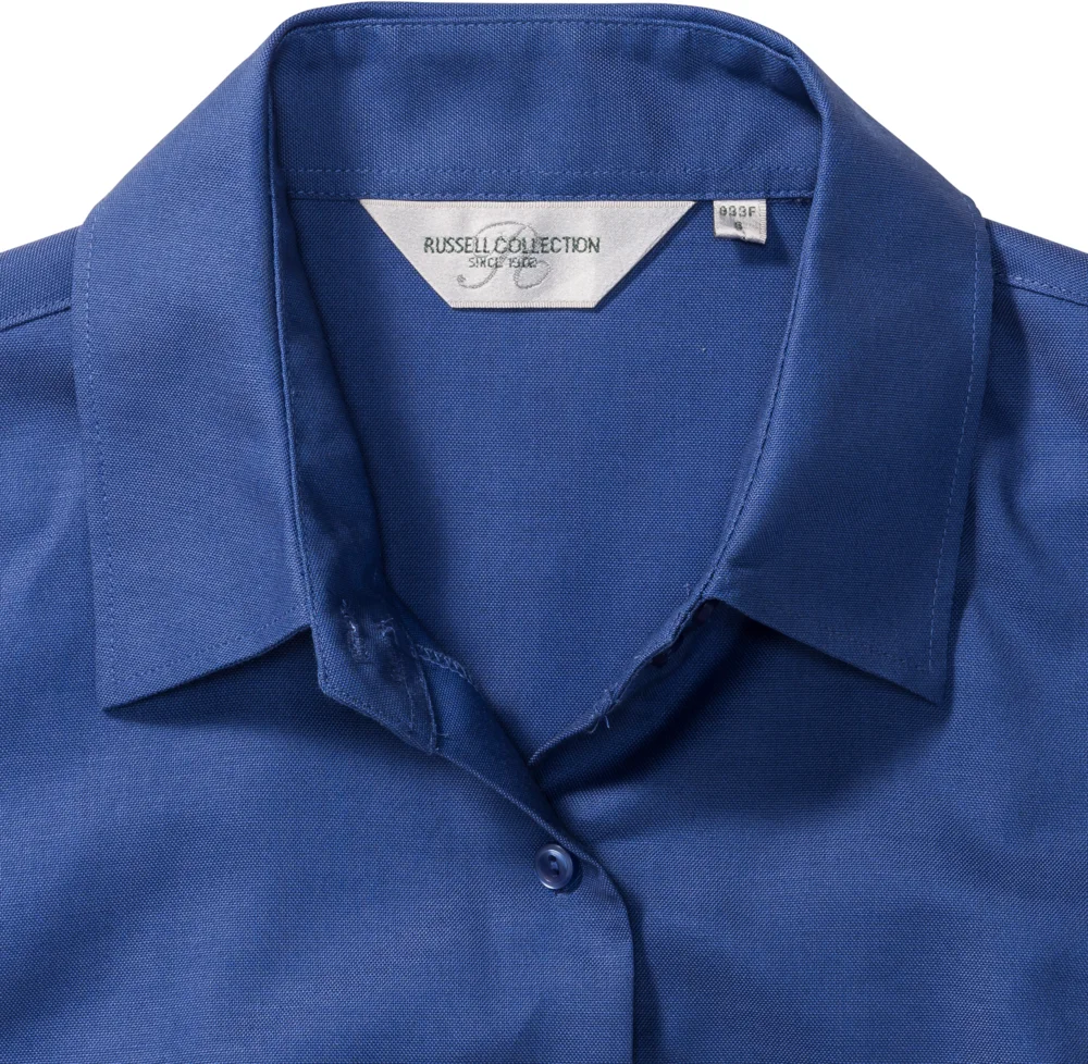 Oxford Bluse kurzarm
