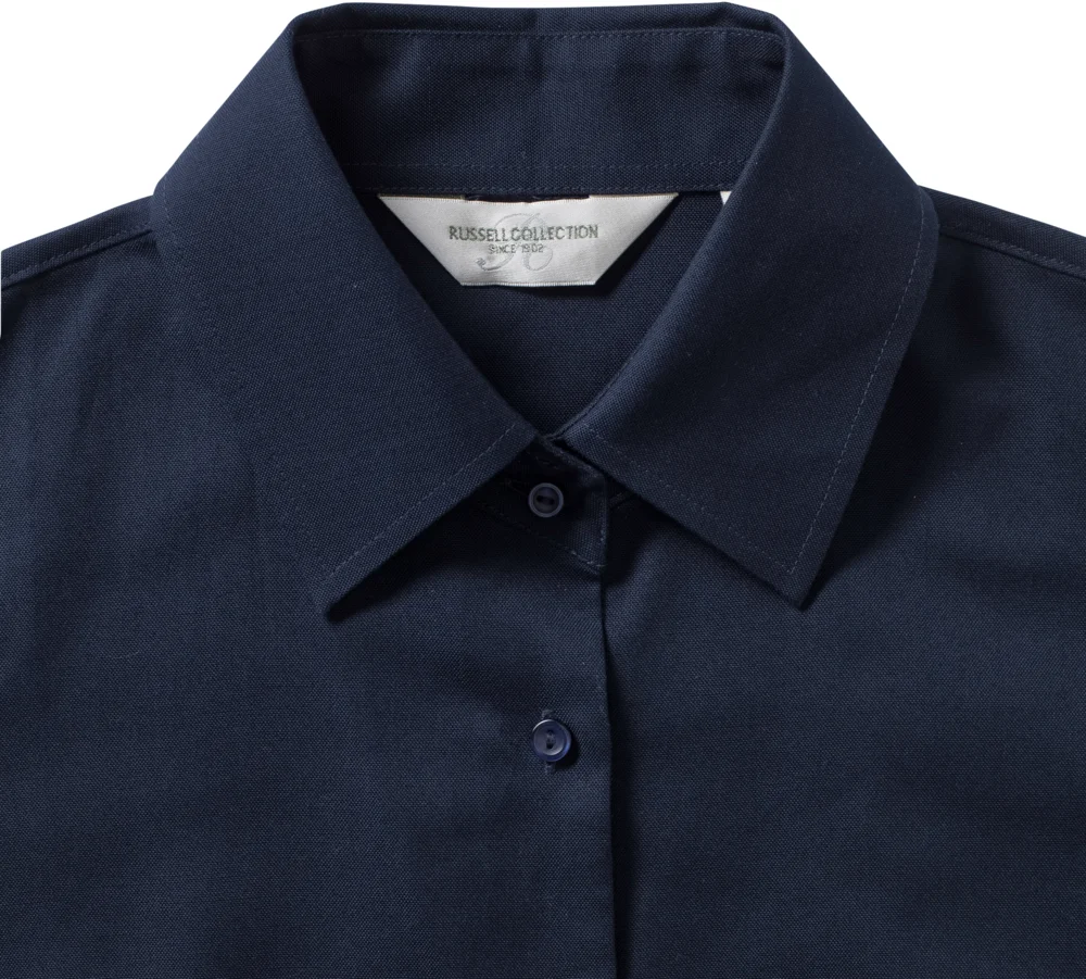 Oxford Bluse kurzarm