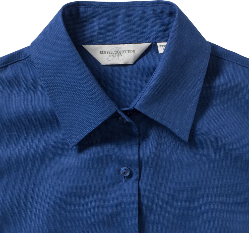 Oxford Bluse kurzarm