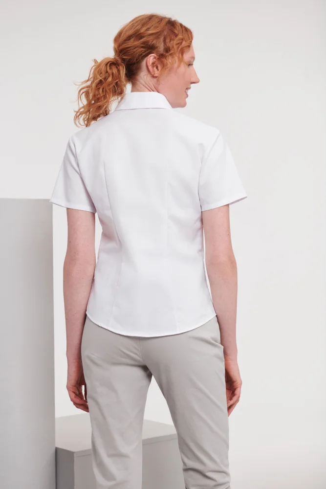 Oxford Bluse kurzarm