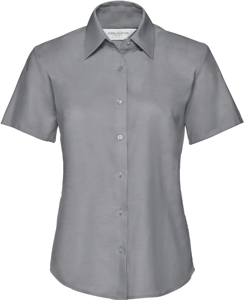 Oxford Bluse kurzarm