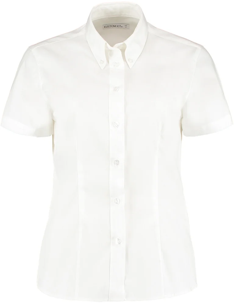 Oxford Bluse kurzarm
