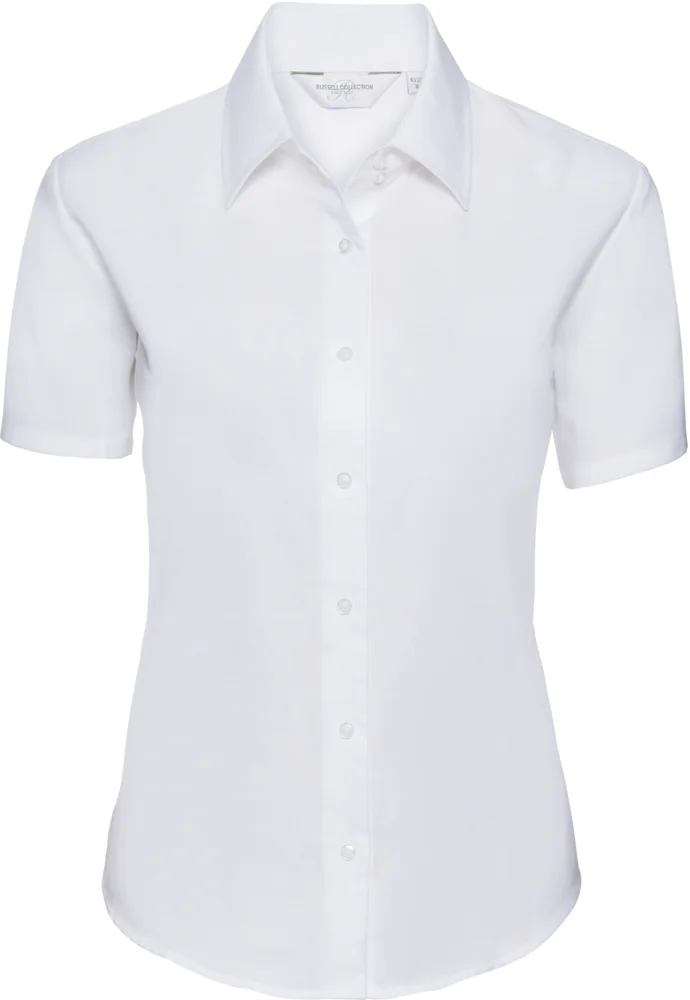 Oxford Bluse kurzarm