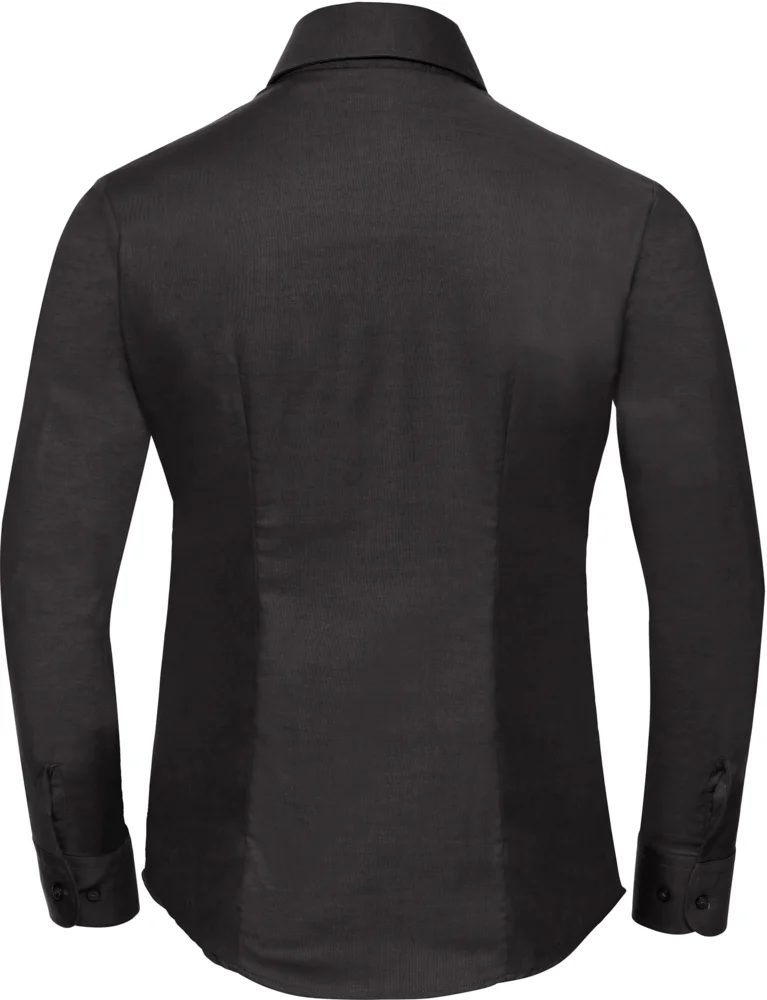 Oxford Bluse langarm