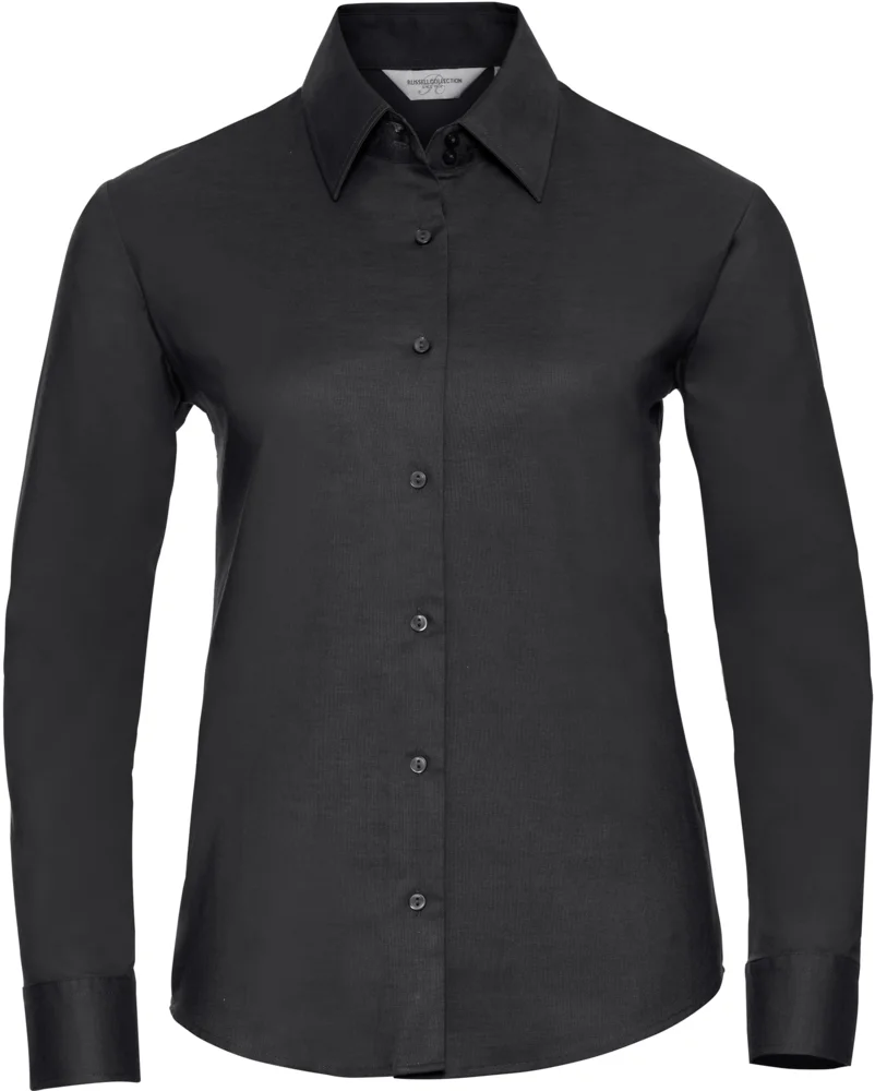 Oxford Bluse langarm