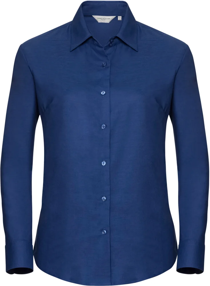 Oxford Bluse langarm