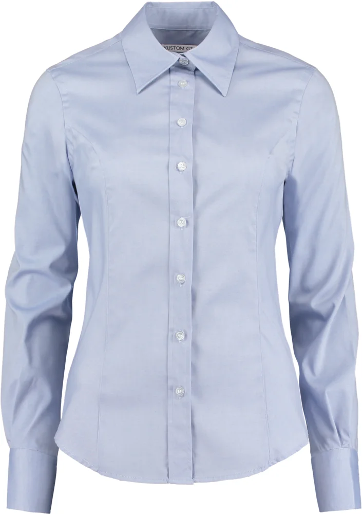 Oxford Bluse langarm