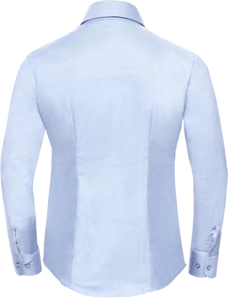 Oxford Bluse langarm