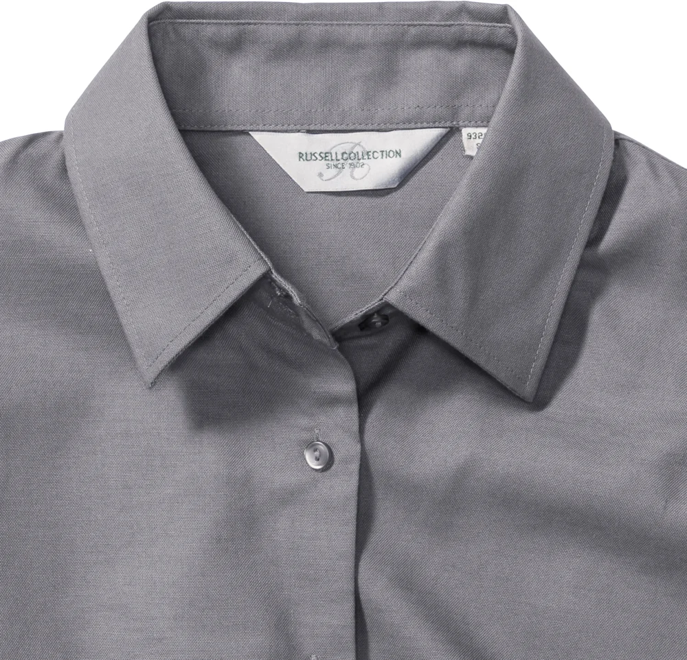 Oxford Bluse langarm