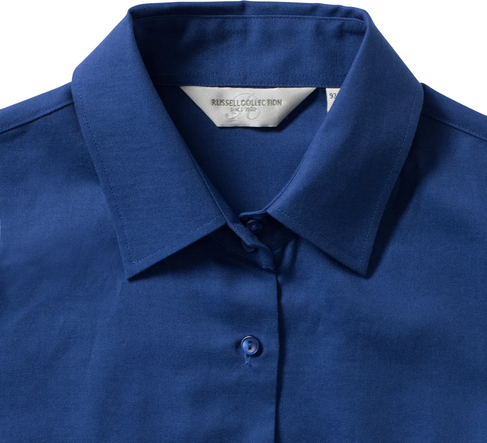 Oxford Bluse langarm