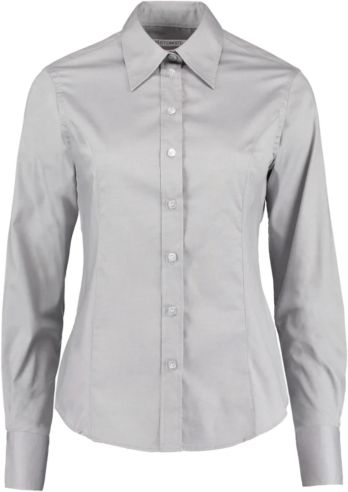 Oxford Bluse langarm
