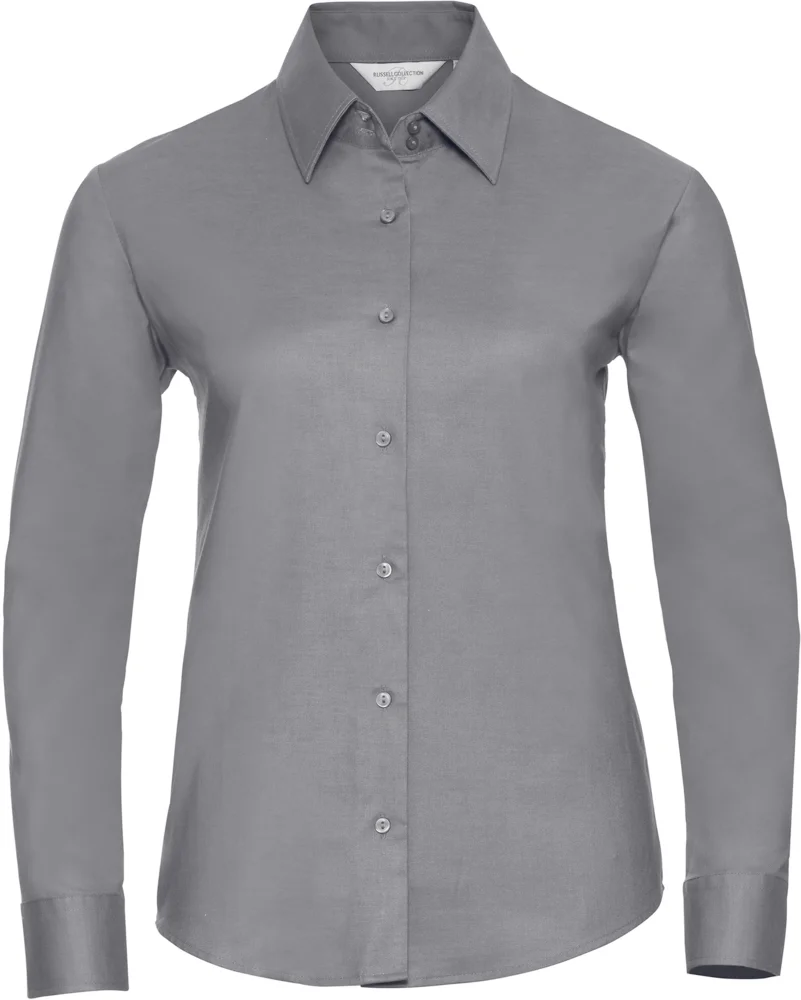 Oxford Bluse langarm