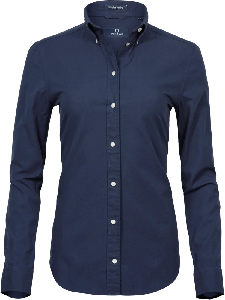 Oxford Bluse "Perfect" langarm