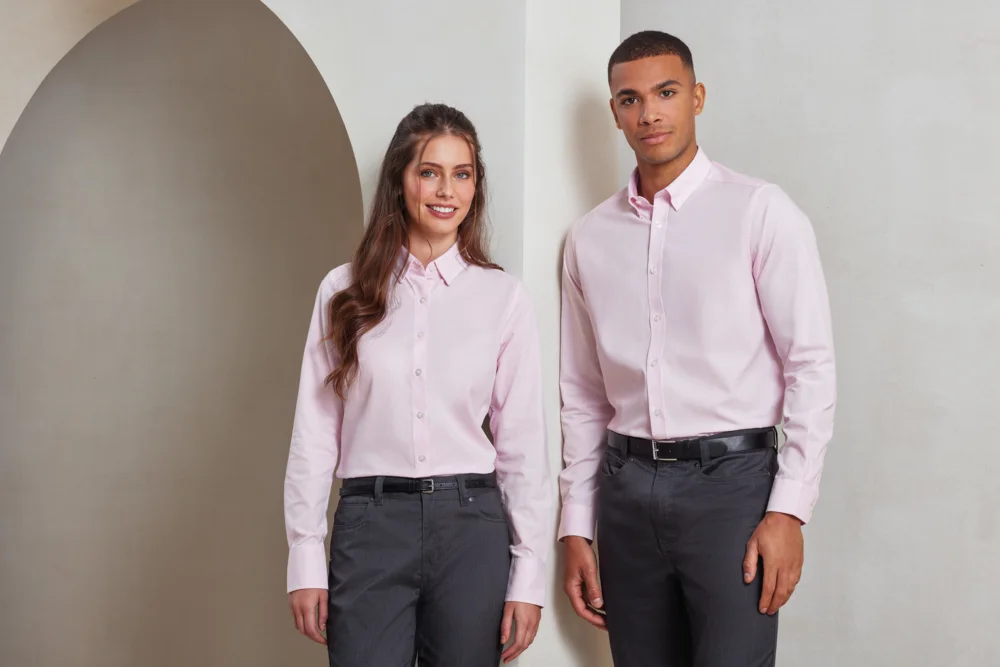 Oxford Striped Blouse long-sleeve