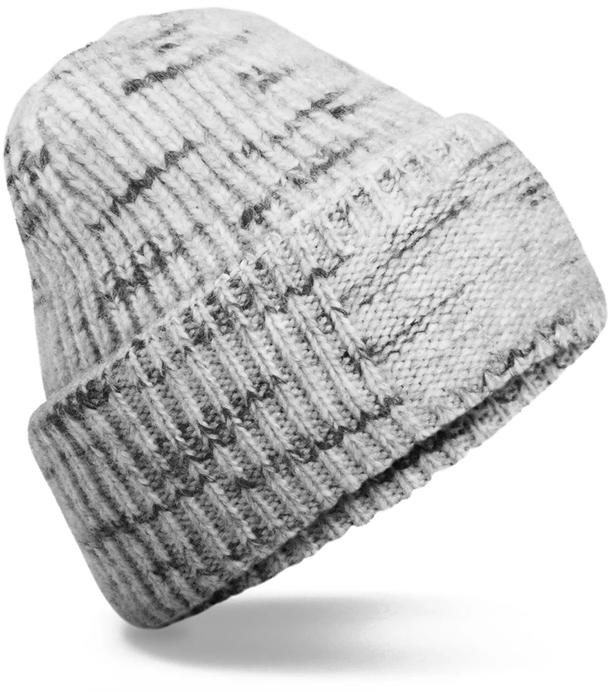 Patch Strickmütze "Chunky Knit"