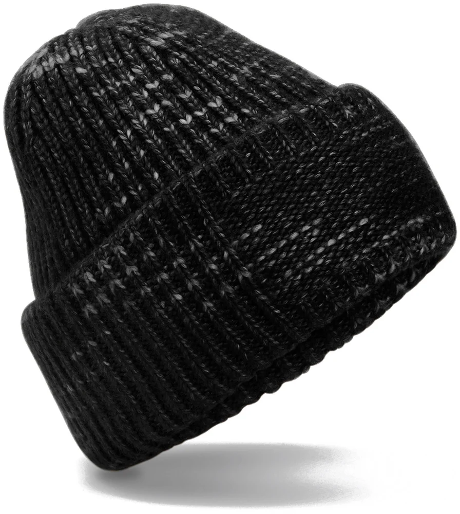 Patch Strickmütze "Chunky Knit"