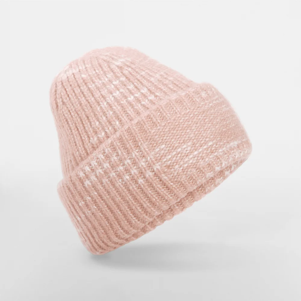 Patch Strickmütze "Chunky Knit"