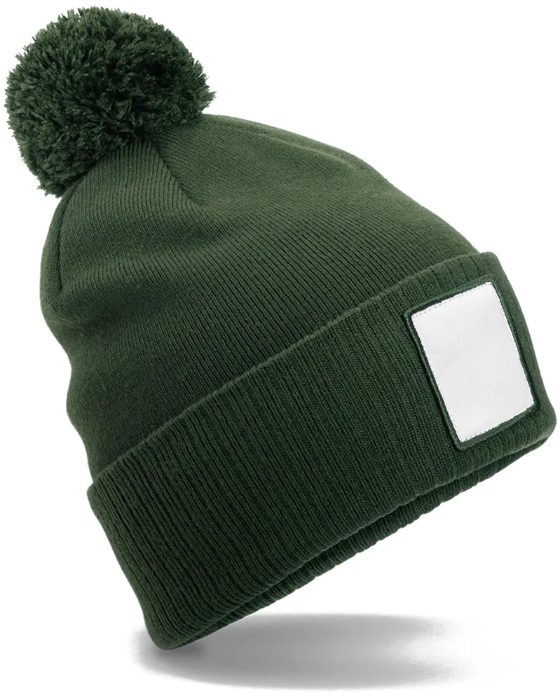 Patch Strickmütze "Pompon"