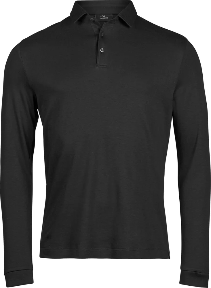 Pima Cotton Polo longsleeve
