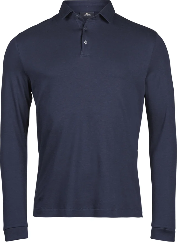 Pima Cotton Polo longsleeve