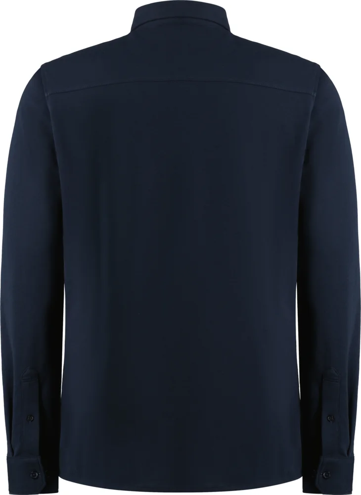 Piqué Hemd langarm "Superwash"