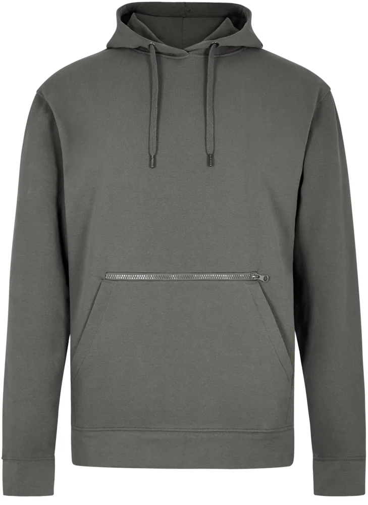 Piqué Kapuzen Sweater