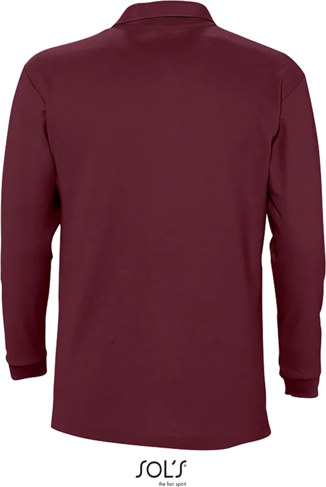 Piqué Polo langarm