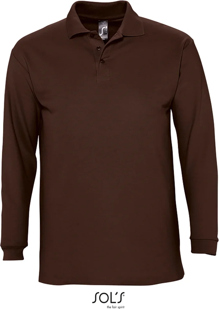 Piqué Polo langarm
