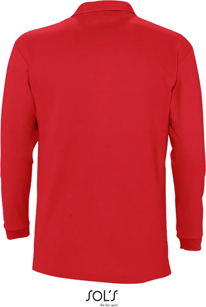 Piqué Polo langarm