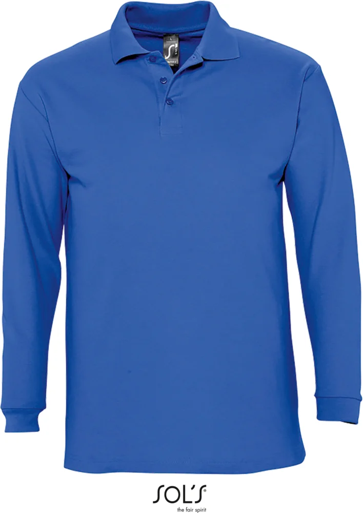Piqué Polo langarm