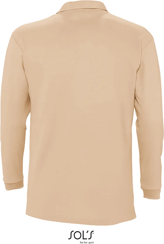 Piqué Polo langarm