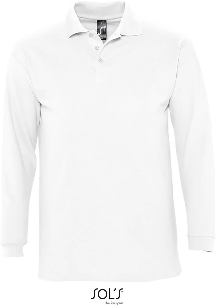 Piqué Polo langarm