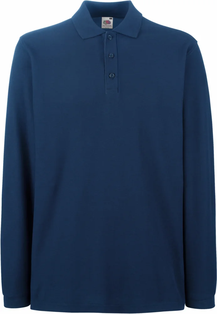 Piqué Polo langarm