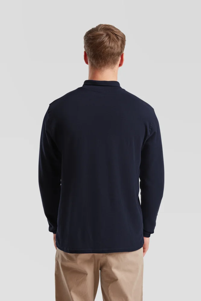 Piqué Polo langarm