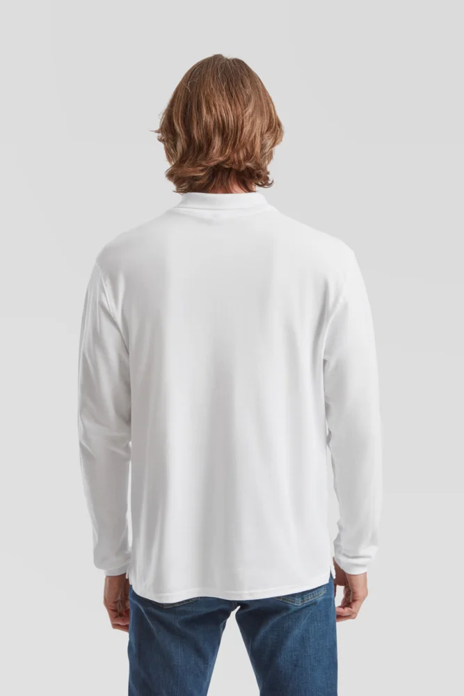 Piqué Polo langarm