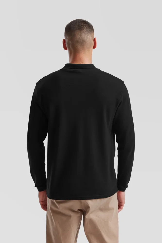 Piqué Polo langarm