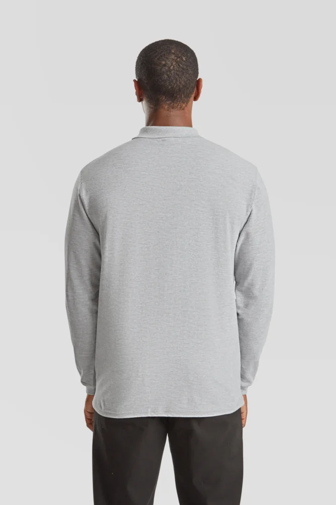 Piqué Polo langarm