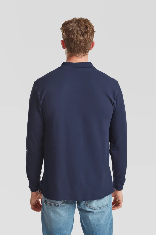 Piqué Polo langarm